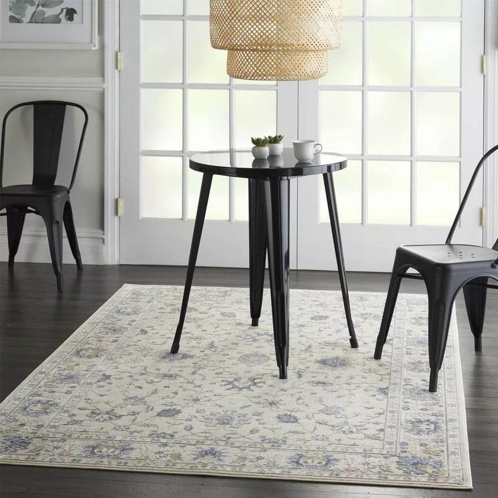 Silky Textures Rug Ivory